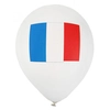 Image de Ballon Latex Tricolore x8 4466-01
