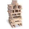 Image de 100 planchettes en bois massif Batibloc Classic Vilac-2135