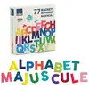 Image de Coffret de magnets en bois - 77 lettres majuscules Vilac-6705