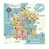 Image de Puzzle 92 piÃ¨ces en bois : Carte de France magnÃ©tique par Ingela P. Arrhenius