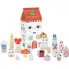 Image de Cubes en bois : Tiny city Suzy Ultman Vilac-8902