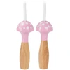 Image de Corde à sauter bicolore : Rose à pois blanc Vilac-3007P