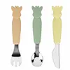 Image de Set de 3 couverts en silicone Sophie la girafe Vulli-10005
