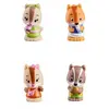 Image de 4 figurines de la famille NutNut Klorofil