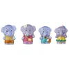 Image de Klorofil - 4 personnages famille éléphant