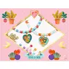 Image de Kit créatif bijoux : Enfilage Cœur Djeco-DJ00010