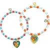 Image de Kit de création de bracelets Enfilage coeur