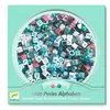 Image de Coffret 1000 perles alphabet argent