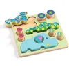 Image de PUZZLES RELIEF : Puzz & Roll Bariolo Djeco-DJ01081