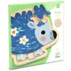 Image de puzzle 9 pièces en bois : Puzzlo Kipic Djeco-DJ01822