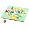 Image de Jeux de l'oie et des petits chevaux : Ludo and Co Junior Djeco-DJ05226