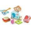 Image de Set petit déjeuner en bois gourmandises du Chaton