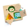 Image de Jeu de manipulation en bois : LockBasic Djeco-DJ06213