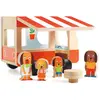 Image de Camping-car et figurines bois : Minicombi Djeco-DJ06399