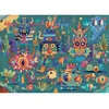 Image de Puzzle métallisé Wizzy La fête des monstres (50 pièces)