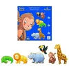 Image de Puzzle 38 pièces - 6 puzzles : Ouistiti et ses amis Djeco-DJ07114