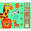 Image de Puzzle 18 pièces -  4 puzzles : Dans la jungle Djeco-DJ07135