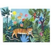 Image de Puzzle Silhouette 24 piÃ¨ces : La balade du tigre