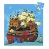 Image de Puzzle 54 pièces - Silhouette : Bateau de Barberousse Djeco-DJ07241