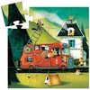 Image de Puzzle Silhouette 16 pièces : Le camion de pompier Djeco-DJ07269