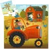 Image de Puzz silhouette - Tracteur - 16 pcs Djeco-DJ07275