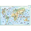 Image de Puzzle d'observation avec livret Les animaux du monde (100 pièces)