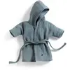 Image de Vêtement pour poupon Poméa 32 cm : Peignoir de bain Djeco-DJ07858