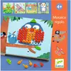 Image de Jeu éducatif en bois : Mosaïco Rigolo Djeco-DJ08136