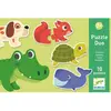 Image de Puzzles 10 x 2 pièces : Duo Animaux Djeco-DJ08147