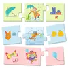 Image de Puzzle trio : 8 x 3 piÃ¨ces : Mon quotidien