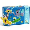 Image de Puzzle Duo : Articulo Animaux Djeco-DJ08262