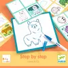 Image de Cartes à dessiner : Step by Step Lama & Co Djeco-DJ08269