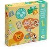 Image de JEUX  EDUCATIFS - MÉMOS, LOTOS, DOMINOS : Animaux sauvages - 5 JEUX Djeco-DJ08276