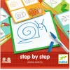Image de Dessins pas à pas : Animal et compagnie Djeco-DJ08319