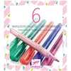 Image de 6 marqueurs pailletés : Sweet Djeco-DJ08877