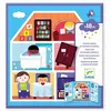 Image de Stickers repositionnables : La maison Djeco-DJ09072