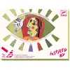 Image de Collages et Stickers : La tête au carré Djeco-DJ09386
