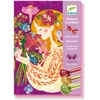 Image de Tableaux à pailleter : Le parfum des fleurs Djeco-DJ09508
