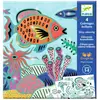 Image de Coloriages brillants : Sous la mer Djeco-DJ09698