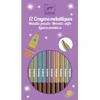 Image de 8 crayons métalliques Djeco-DJ09753