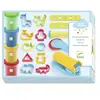 Image de Kit de pâte à modeler : 4 pots et 15 outils Djeco-DJ09755