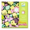 Image de Perles bois : Feuilles et fleurs Djeco-DJ09808