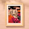 Image de Atelier 64, canevas tigre