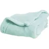 Image de Couverture microfibre Microlon vert d'eau (75 x 100 cm)