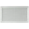 Image de Grilles à encastrer grille menuis. avec moustiq. 175 cm² 334 x 186 mm blanche 1 pièce(s) - autogyre