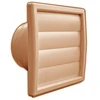 Image de Clapets extérieurs clapet extérieur à volets ø 100 à 130 mm sable 1 pièce(s) - autogyre