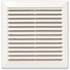 Image de Grilles à clipser grille fixe avec moustiquaire 150 x 150mm blanche 1 pièce(s) - autogyre