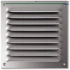 Image de Grilles métalliques à persiennes grille persiennes 100 x 100 mm alu anodisé a/m 1 pièce(s) - autogyre