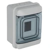 Image de Coffret vide étanche ip65 tableau électrique 1 pièce(s) coffret vide étanche ip65 4 modules gris - debflex