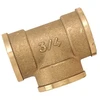 Image de Tés triple égaux - laiton té triple égal f20x27 1 pièce(s) laiton 20/27 (3/4") femelle té - boutte